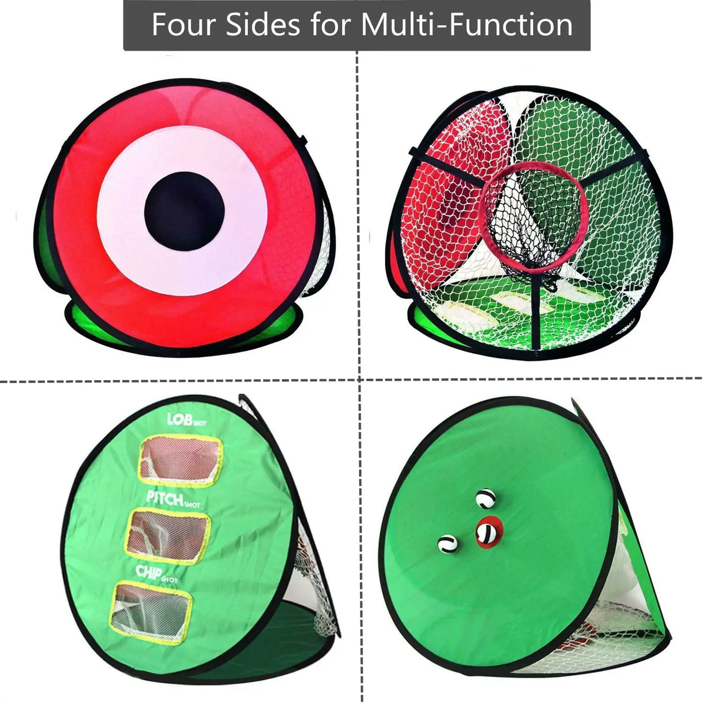 Pop Up Detachable Golf Net Indoor Outdoor Pitching Hitting Chipping Cage Practice Tool Training Tent Aids Garden Drop Shipping