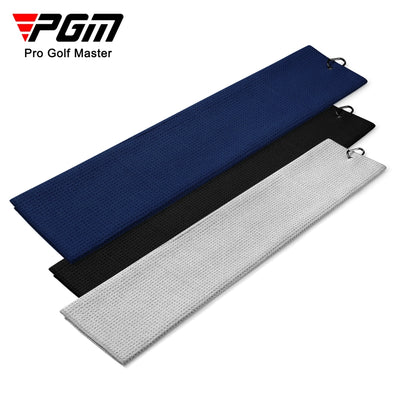 PGM Golf Towel Club Ball Bag Cleaning Cloth Waffle Water-Absorbing Quick-Drying Sports Hood 40 X60cm Extra Large