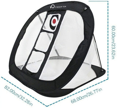Pop Up Detachable Golf Net Indoor Outdoor Pitching Hitting Chipping Cage Practice Tool Training Tent Aids Garden Drop Shipping