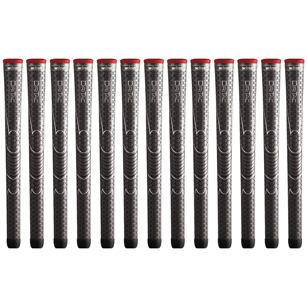 WINN DRITAC AVS 13pcs  STANDARD GRAY GOLF GRIP. 5DT-BRD