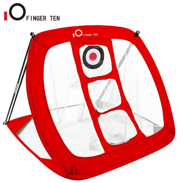 Portable Golf Chipping Net Backyard Outdoor Target Practice Pop Up Hitting Nets for Indoor Accuracy Swing