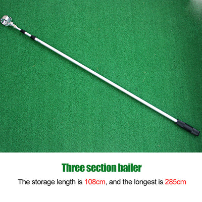 Golf Ball Retriever, Aluminum alloy Telescopic Extendable Golf Ball Retriever for Water Golf Ball Pick Up Retriever Golf Gift