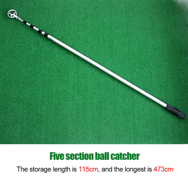 Golf Ball Retriever, Aluminum alloy Telescopic Extendable Golf Ball Retriever for Water Golf Ball Pick Up Retriever Golf Gift